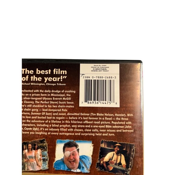 O Brother Where Art Thou? 2000 DVD Comedy George Clooney John Turturro Pre-Owned - Picture 4 of 4
